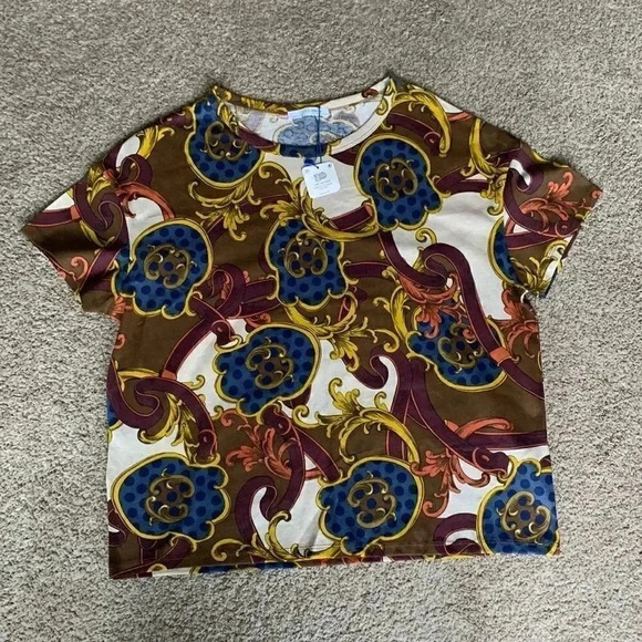 Zara | Join Life Collection  Cotton T-Shirt - Picture 1 of 8